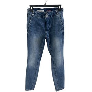 Anthropologie Pilcro Denim Skinny High Rise Jeans